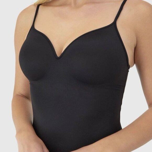 Self Expressions Black Wirefree Camisole with Foam Cups Size Small 34-38 Bra New - Picture 5 of 6